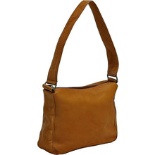 Load image into Gallery viewer, LeDonne Leather Top Zip Hobo
