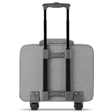 Load image into Gallery viewer, Solo New York RE:Start Underseat Rolling Case - Rearview Trolley Handle Extended
