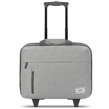 Load image into Gallery viewer, Solo New York RE:Start Underseat Rolling Case - Frontside
