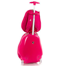 Load image into Gallery viewer, Heys Travel Tots Unicorn Luggage &amp; Backpack Set - Rearview Stacked
