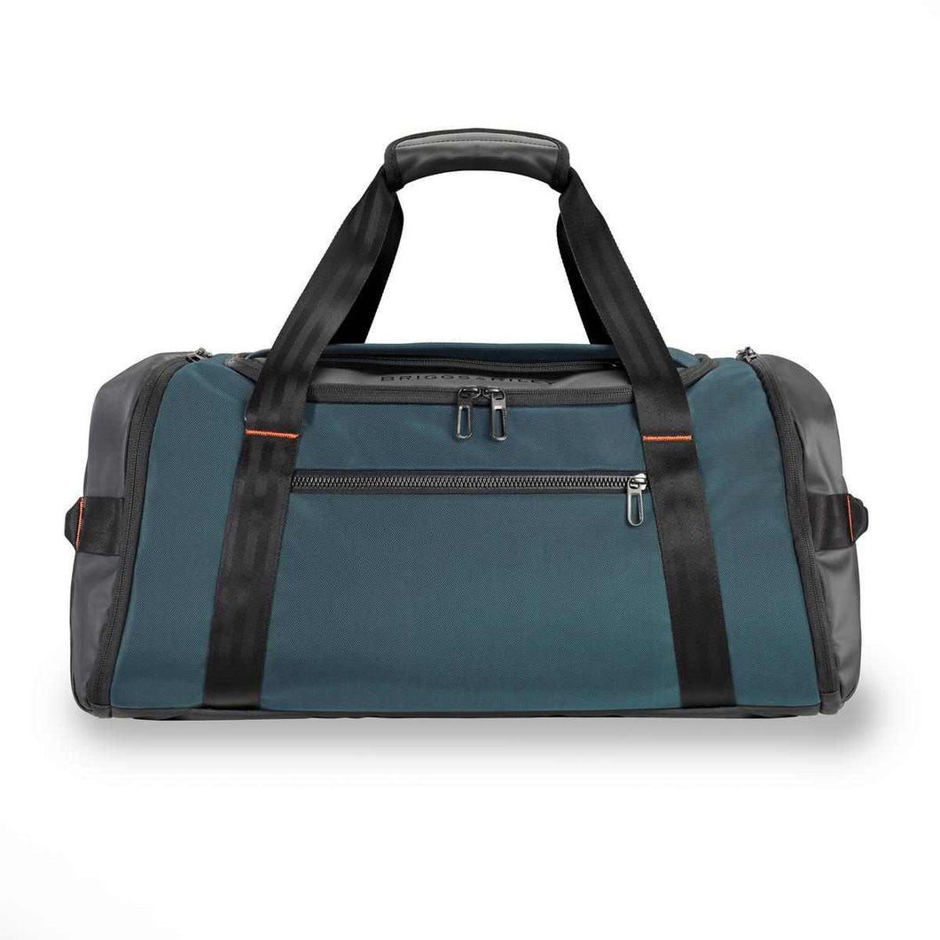 Briggs & Riley ZDX Large Travel Duffle - ocean blue