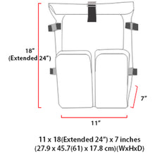 Load image into Gallery viewer, Manhattan Portage Flight Nylon Focus Backpack - Lexington Luggage
