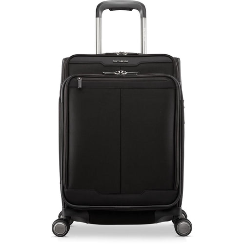 Samsonite Silhouette 17 Expandable Carry On Spinner - black