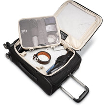 Load image into Gallery viewer, Samsonite Silhouette 17 Expandable Carry On Spinner - inside packed
