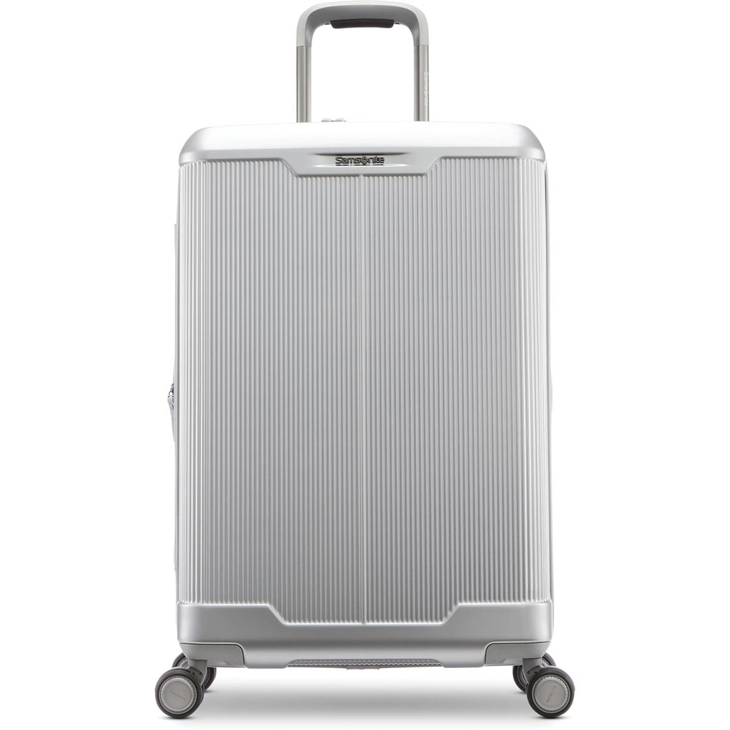 Samsonite Silhouette 17 Medium Hardside Spinner - aluminum silver