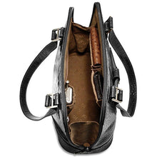 Load image into Gallery viewer, Jack Georges Croco Paulina Dome Tote - Lexington Luggage
