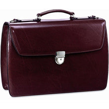 Load image into Gallery viewer, Jack Georges Elements Executive Leather Briefcase 4403 - Lexington Luggage
