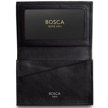 Load image into Gallery viewer, Bosca Nappa Vitello Gusset 2 Pocket Card Case w/ID - RFID - Lexington Luggage
