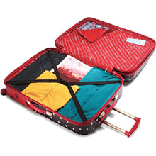 Load image into Gallery viewer, American Tourister Disney Minnie Mouse 21&quot; Hardside Spinner - Interior
