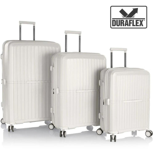 Heys AirLite 3 Piece Expandable Spinner Set - Frontside White