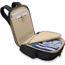 Load image into Gallery viewer, Briggs &amp; Riley Baseline Traveler Backpack - inside
