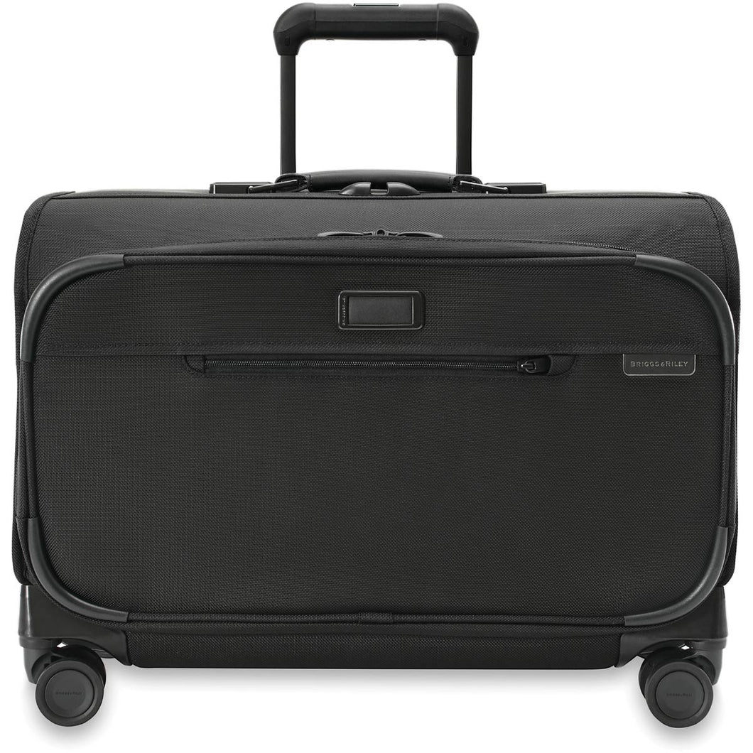 Briggs & Riley Baseline Wide Carry On Wheeled Garment Spinner - black