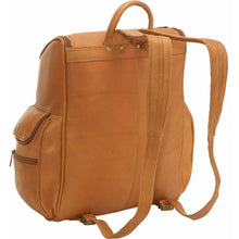 Load image into Gallery viewer, LeDonne Leather Laptop Backpack - backpack straps
