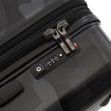 Load image into Gallery viewer, Heys Black Camo Fashion 21&quot; Spinner Carry-On - TSA Locks
