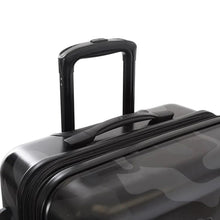 Load image into Gallery viewer, Heys Black Camo Fashion 30&quot; Spinner - Top Handle
