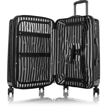 Load image into Gallery viewer, Heys Black Leopard 26&quot; Fashion Spinner - Interior
