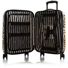 Load image into Gallery viewer, Heys Brown Leopard 21&quot; Fashion Spinner - Interior
