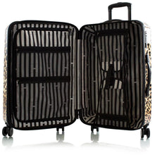 Load image into Gallery viewer, Heys Brown Leopard 26&quot; Fashion Spinner - Interior
