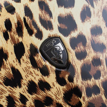 Load image into Gallery viewer, Heys Brown Leopard 21&quot; Fashion Spinner - Heys Logo
