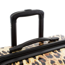Load image into Gallery viewer, Heys Brown Leopard 21&quot; Fashion Spinner - Top Handle
