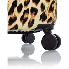 Load image into Gallery viewer, Heys Brown Leopard 21&quot; Fashion Spinner - Wheels
