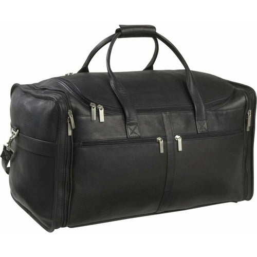 LeDonne Leather Classic Cabin Duffel Bag - black