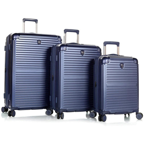 Heys CRUZE 3 Piece Expandable Spinner Set - Frontside Navy