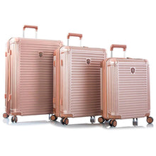 Load image into Gallery viewer, Heys EDGE 3 Piece Expandable Spinner Set - 3 Piece Rose Gold
