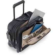 Load image into Gallery viewer, Briggs &amp; Riley @Work Medium 2 Wheel Expandable Brief - Lexington Luggage
