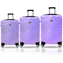 Load image into Gallery viewer, Tucci Storto TO324 ABS 3pc Luggage Set - purple
