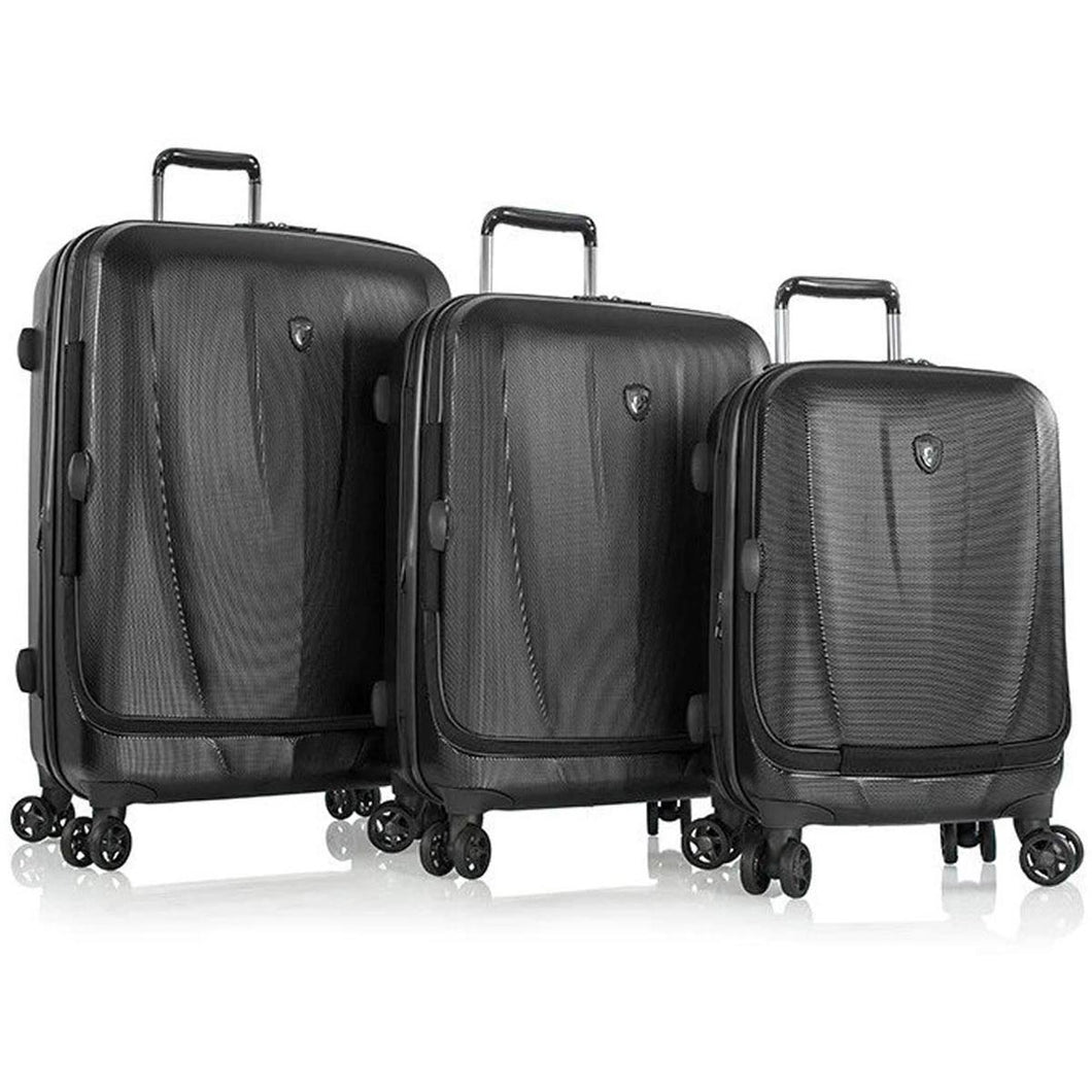 Heys Vantage Smart Access™ 3Pc Set - Frontside Black