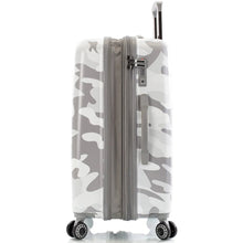 Load image into Gallery viewer, Heys White Camo 26&quot; Fashion Spinner - Profile Expanded
