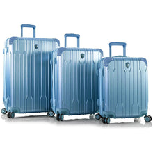 Load image into Gallery viewer, Heys XTRAK 3 Piece Expandable Spinner Set - Frontside Icy Blue
